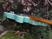 2 tone green La Cabronita body. G cab model&nbsp;&copy;&nbsp;2026&nbsp;42nd Street Guitars